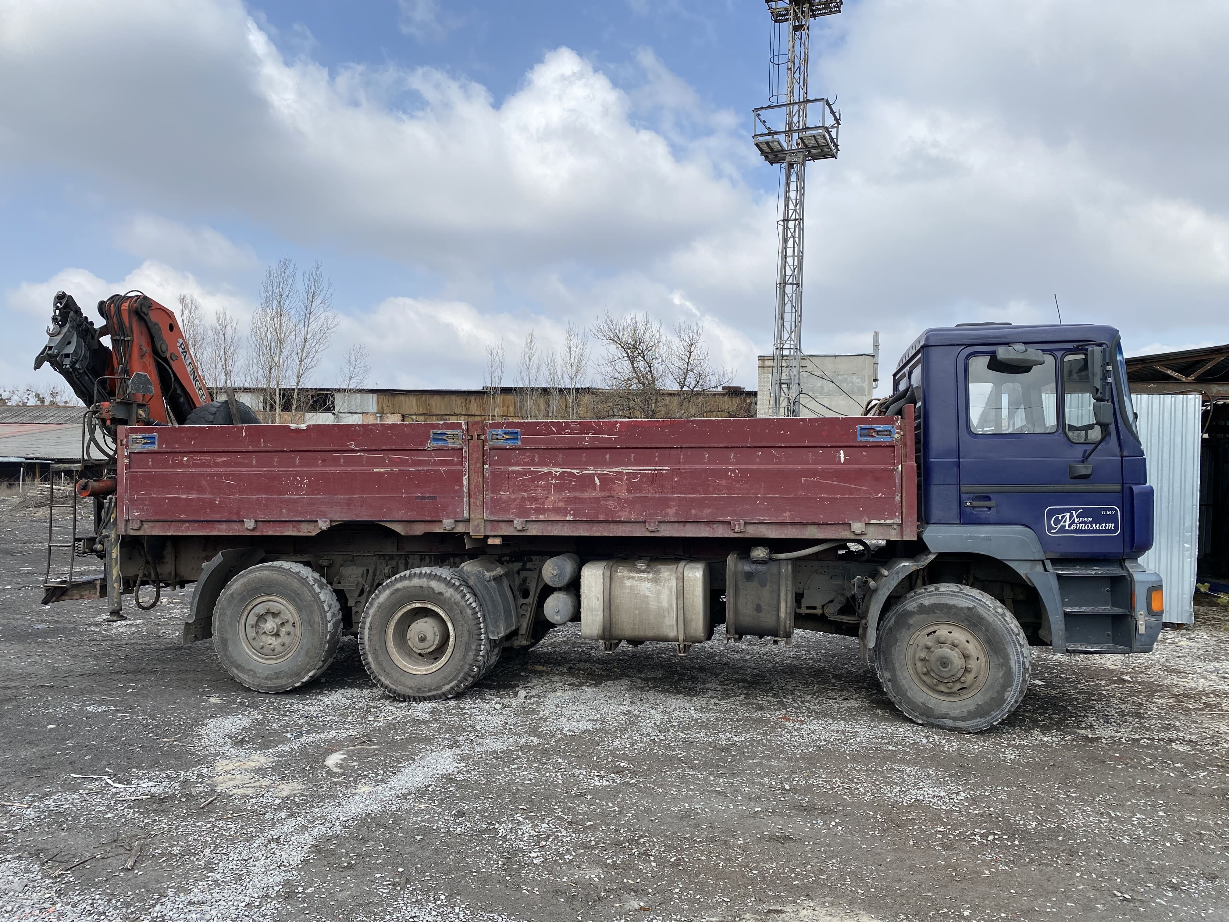 Спеціальна техніка для будь-яких завдань Оренда MAN Palfinger PK-16000 за доступною ціною від САХАВТОМАТ Харків, Україна