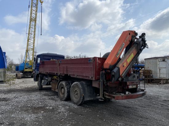 Спеціальна техніка для будь-яких завдань Оренда MAN Palfinger PK-16000 за доступною ціною від САХАВТОМАТ Харків, Україна